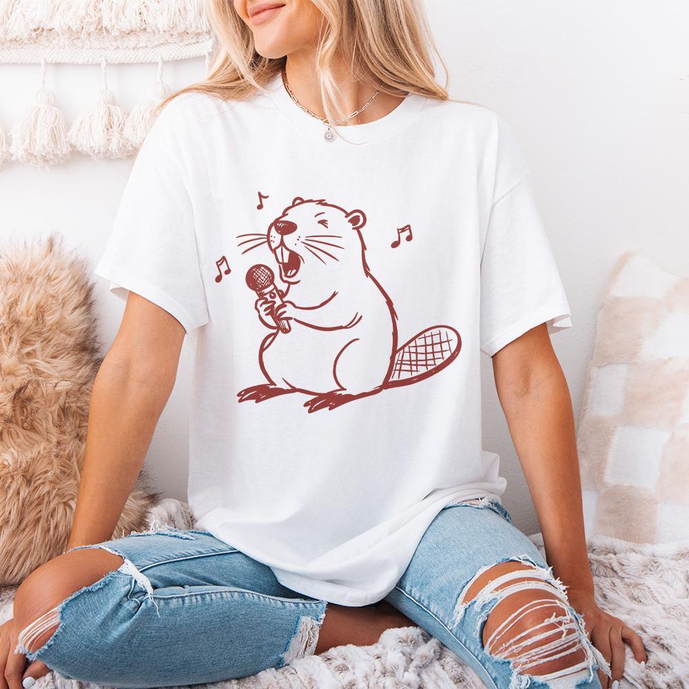 Beaver PNG, Singing Beaver Png Clipart, Beaver Silhouette Vector ...
