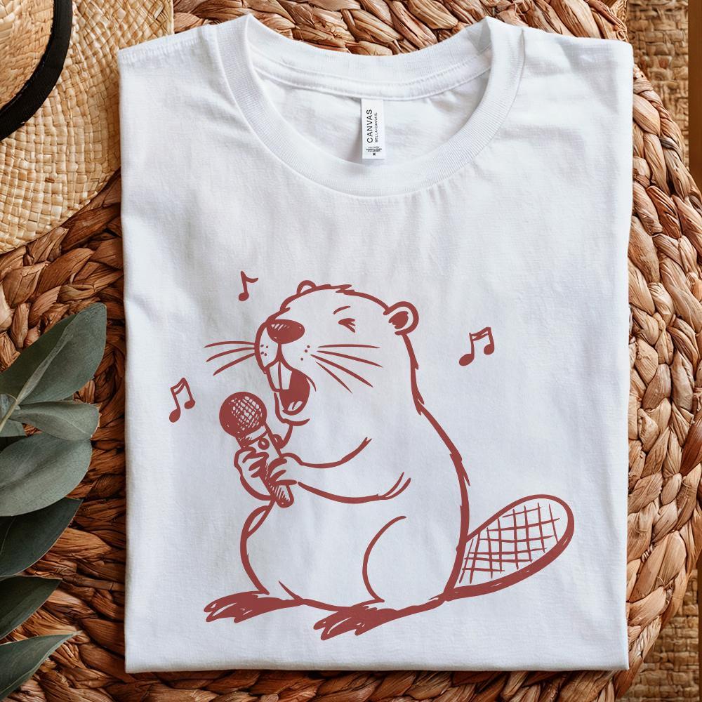 Beaver PNG, Singing Beaver Png Clipart, Beaver Silhouette Vector ...