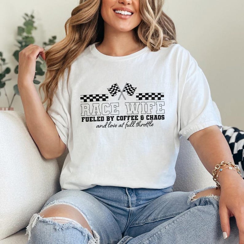 Wife PNG, Race Wife Era PNG, Trendy Wife Shirt png, Cool Wife PNG, Racing Shirt png, Sublimation Design, Motocross png, Drag Racing png image 6