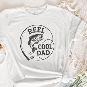 Retro Reel Cool Dad Png, Wishin' I Was Fishin' Png, Funny Dad Quotes Png, Father's Day Png, Bass Fishing Png, Humor Dad Png, Trendy Dad image 7