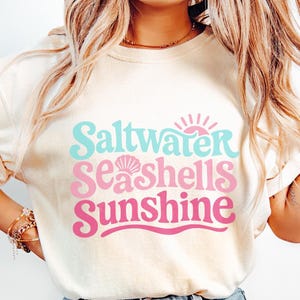 塩水貝殻の太陽Png、夏png、ビーチpng、休暇png、夏シャツpng、夏のデザイン、ビーチPng、夏の昇華 画像 2