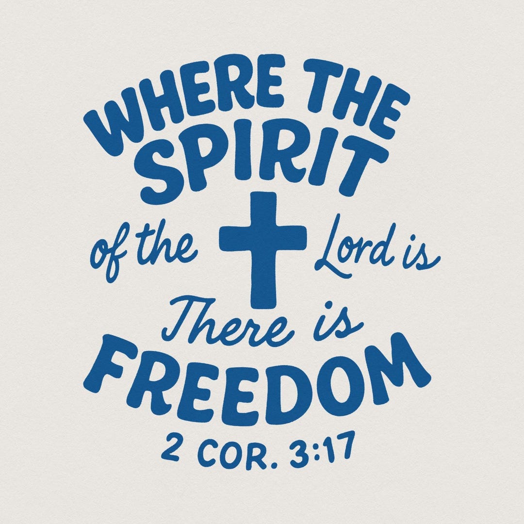 Where the Spirit of the Lord is There is Freedom PNG, Christian Shirt ...
