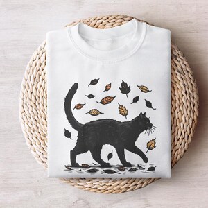 Black Cat Pumpkin png, Halloween Cat png, Ghost Cat png, Retro Halloween png, Pumpkin png, Cat Mama png, Spooky Cat png, Sublimation Design image 7