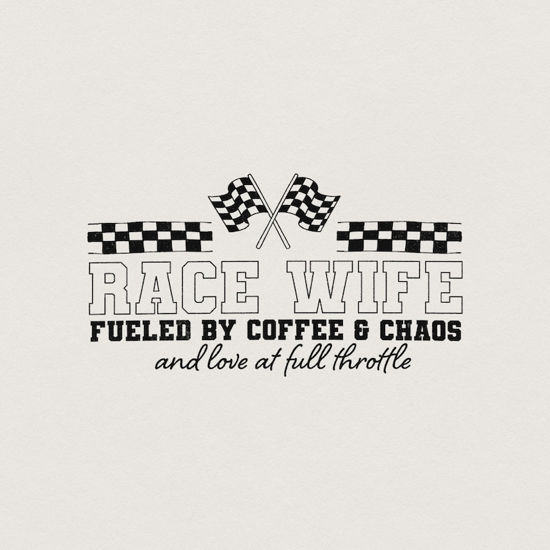 Wife PNG, Race Wife Era PNG, Trendy Wife Shirt png, Cool Wife PNG, Racing Shirt png, Sublimation Design, Motocross png, Drag Racing png image 1