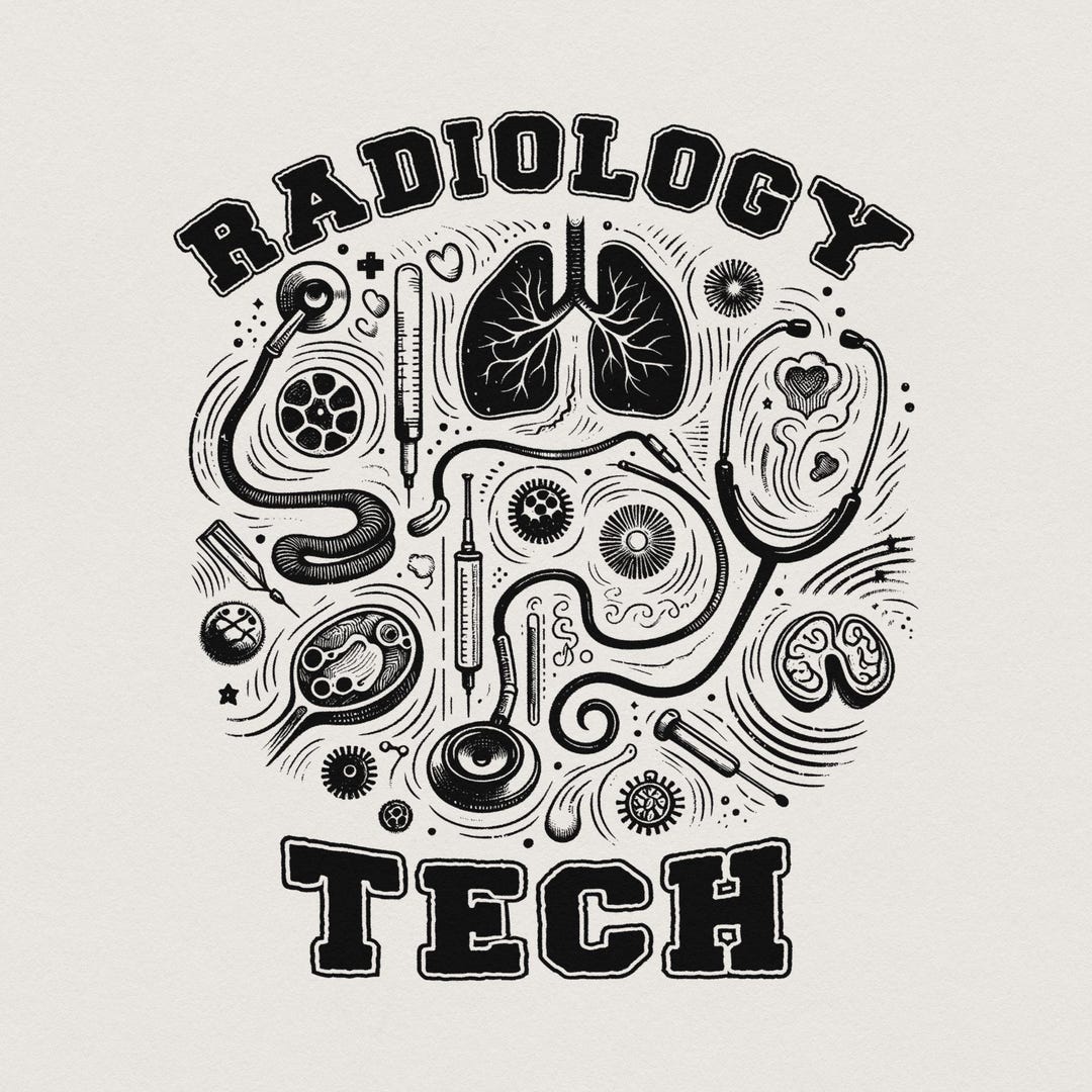 Retro Radiology Tech PNG, Rad Tech Png, Funny Radiology Tech, Radiology ...