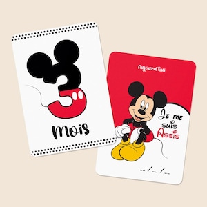 Cartes étapes Mickey