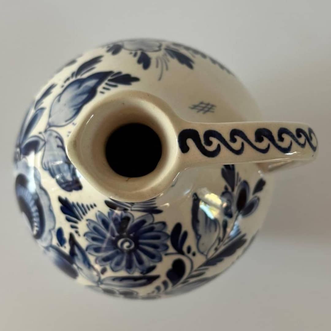 アンティーク　イギリス製　花柄陶器ピッチャー 花瓶　水差し il_1080xN.7645358469_gxyg.jpg