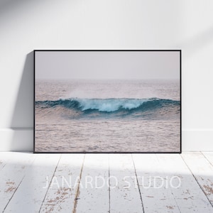 Wave Art Photography, Wave Print, Waves Poster, Printable Ocean Wall Art, Big Waves, Coastal Home Decor