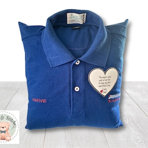 Memory Pillow with Collar Handmade from a Loved One’s Clothes