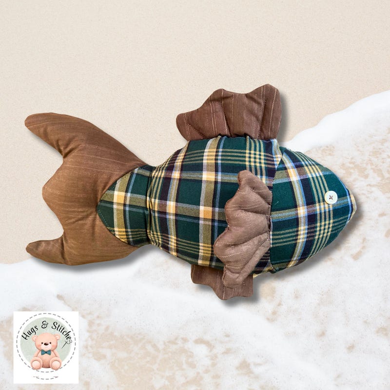 Custom Large Fish Pillow - Etsy