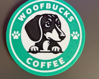 Dachshund / Sausage Dog Drinks Coaster