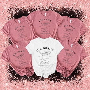 Bachelorette party T-shirts JGA T-shirts bachelorette party personalized JGA 2025 T-shirts bachelorette party bride and crew