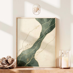 Aesthetic Sage Green Japandi Wall Art Instant Download Print Art Living Room Decor Painting Minimalist Wabi Sabi Bestselling Wall Art Prints