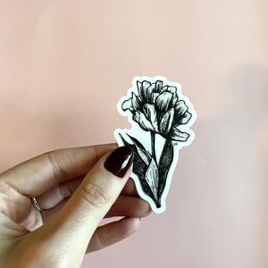 Tulip Flower Sticker