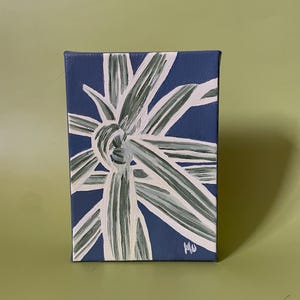 Original Oil Painting, Plant Art, Spider Plant, 5 X 7 Oil on Canvas, Shelf  Decor or Wall Art - Etsy