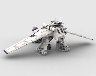 Star Wars Drop Ship MOC Building Block Set - Etsy
