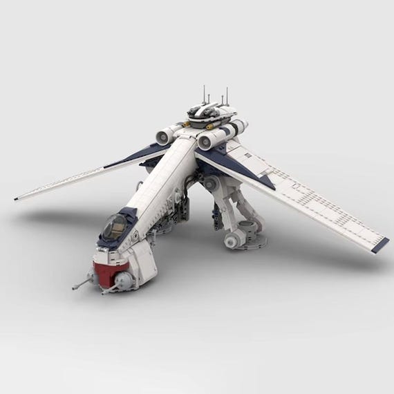Star Wars Drop Ship MOC Building Block Set - Etsy