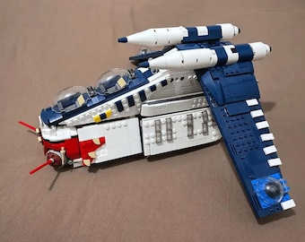 Star Wars 501st Republic Laat gunship Building Blocks set (alt blocks)