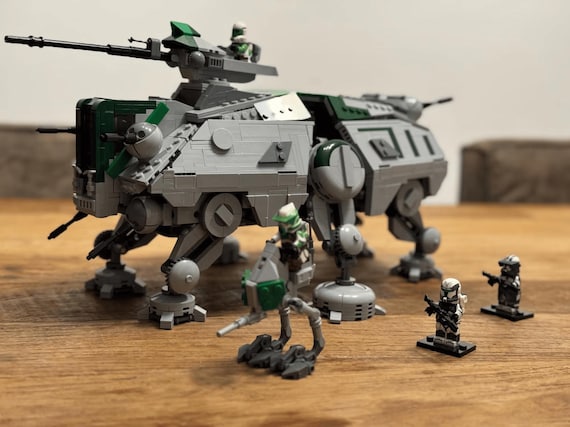 Star Wars AT-TE All-terrain Walker + At-rt Building Blocks Set - Etsy