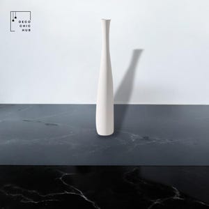 Weiß Dekorative Keramikvase, Wohnzimmer Blumenschmuck, Dekorative Knospe Vase, Kreativer Mehrzweck Boho Blumentopf