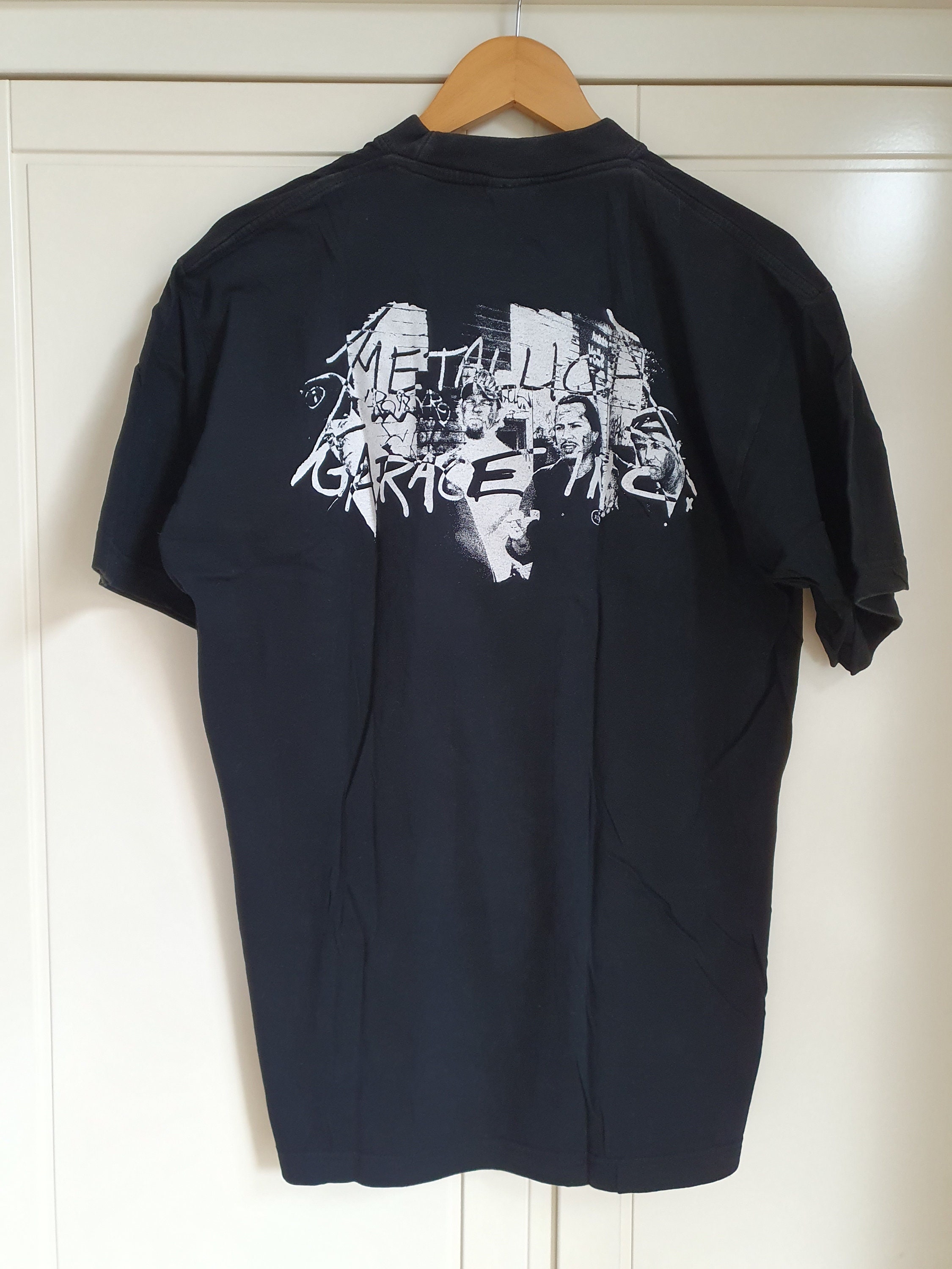 Metallica T-shirt Vintage Retro Jaren 1990 Garage Inc Promo