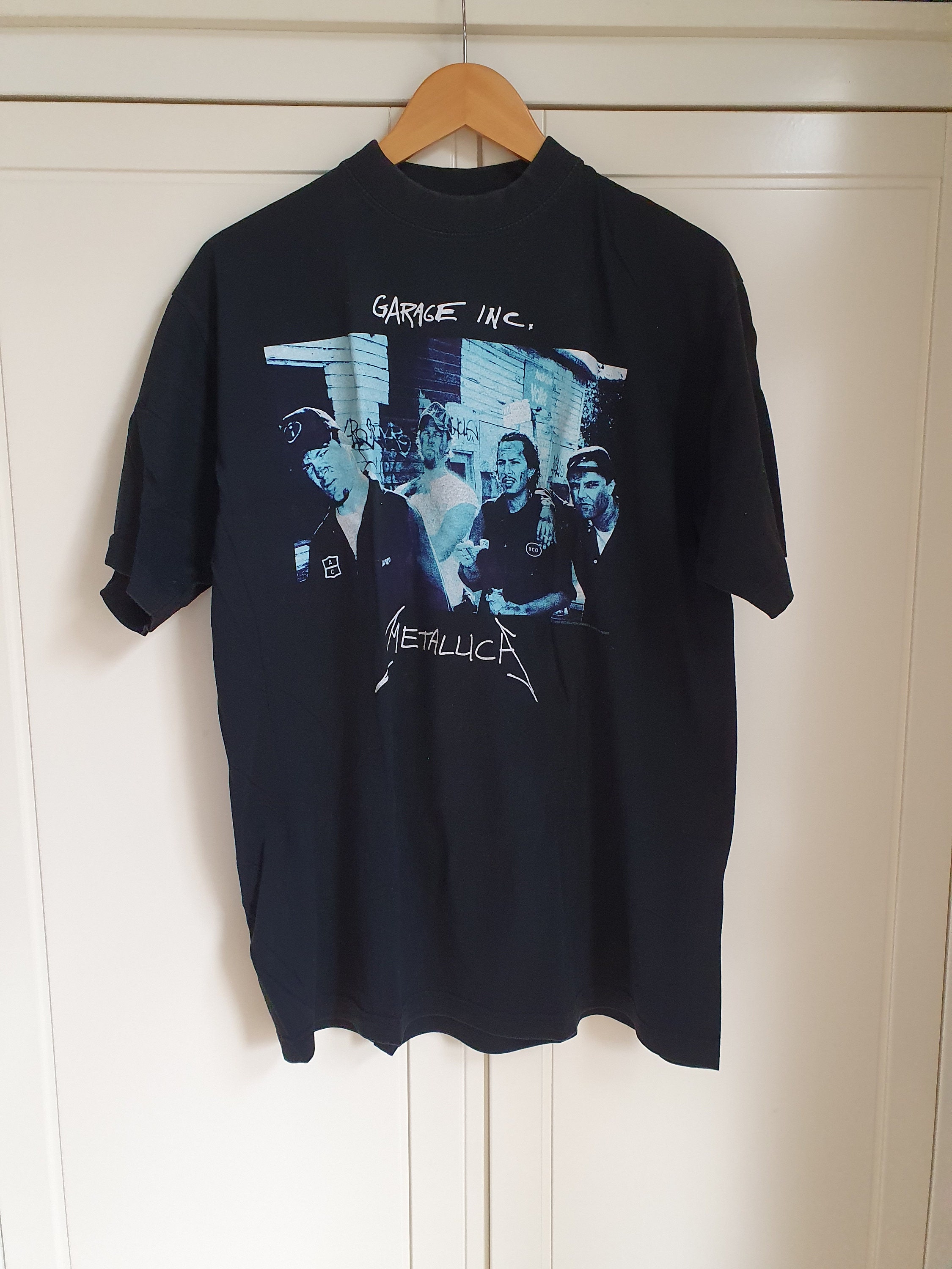 llicaメタリカ　バンドＴ　LLICA GARAGE INC. 90年代 size : L【 METALLICA 】GARAGE INC. メタリカ ガレージ