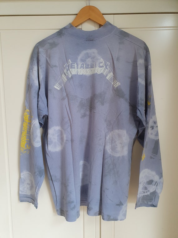 Metallica Tie Dye longsleeve shirt t-shirt vintag… - image 2