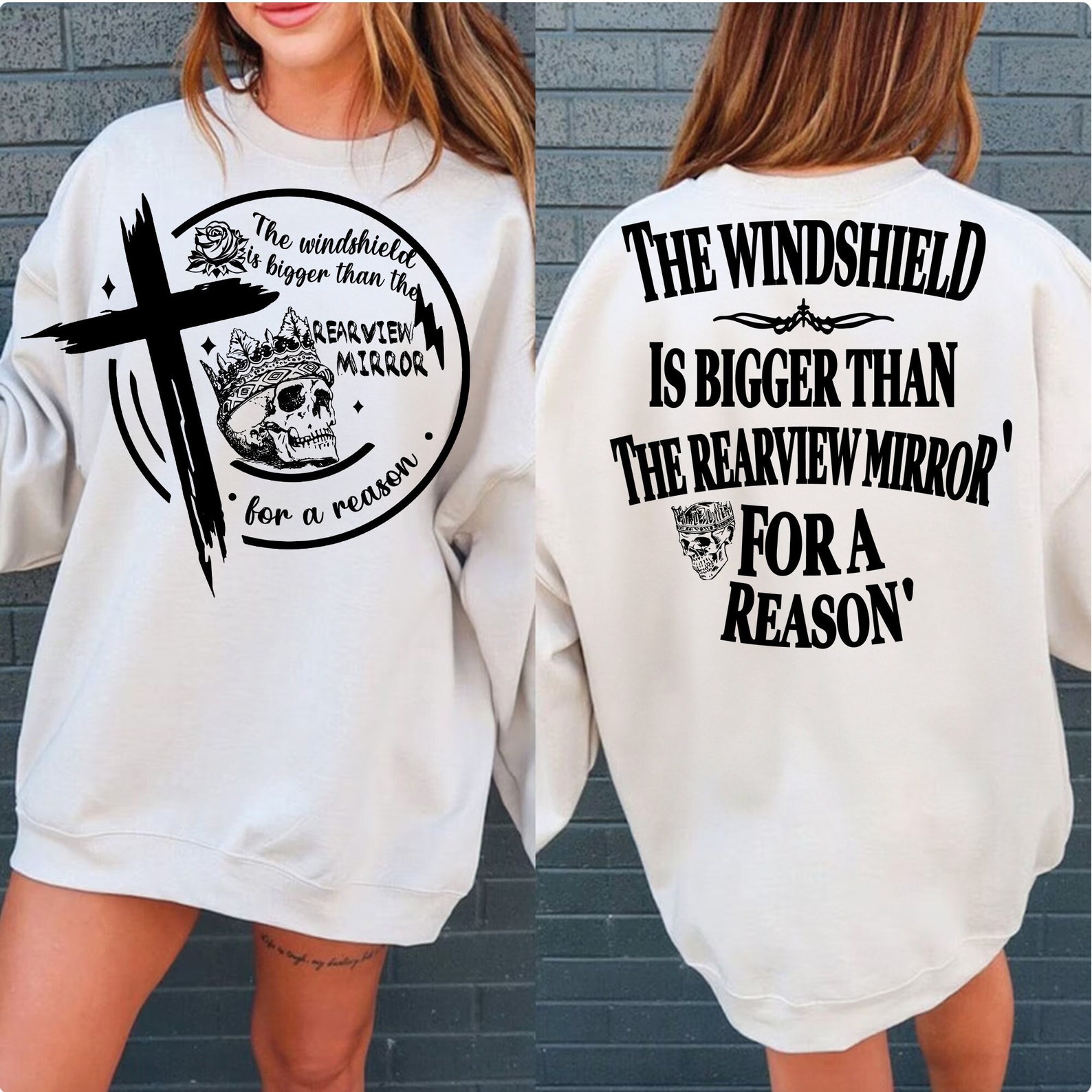 The Windshield is Bigger Than the Rearview Mirror for a Reason Jelly