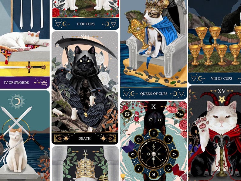 Muse Cat 2025 Tarotkarten (echtes koreanisches Produkt) Bild 15