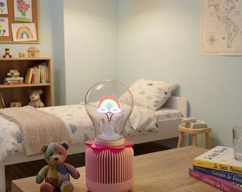 Veilleuses Flowers en 3D pour chambres d'enfants -  Création décorative à offrir