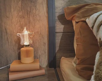 Lampe Solelight en 3D, lampe à poser sur un buffet, meuble, table de chevet...