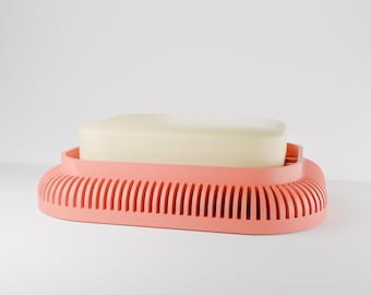 Porte-savon design pour savon solide – support savon minimaliste – accessoire salle de bain moderne – fabrication française