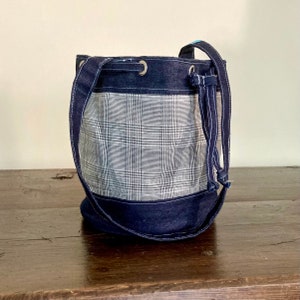 Bolsos en jean decorados hotsell