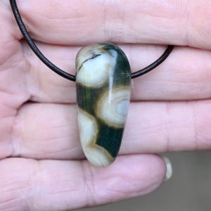 Beautiful Ocean Jasper / Ocean Agate pendant