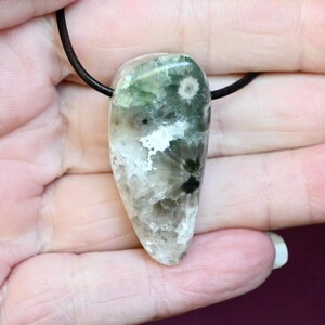 Beautiful Ocean Jasper / Ocean Agate pendant