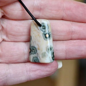 Beautiful Ocean Jasper / Ocean Agate pendant