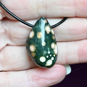 Beautiful OCEAN JASPER / OCEAN Agate Pendant