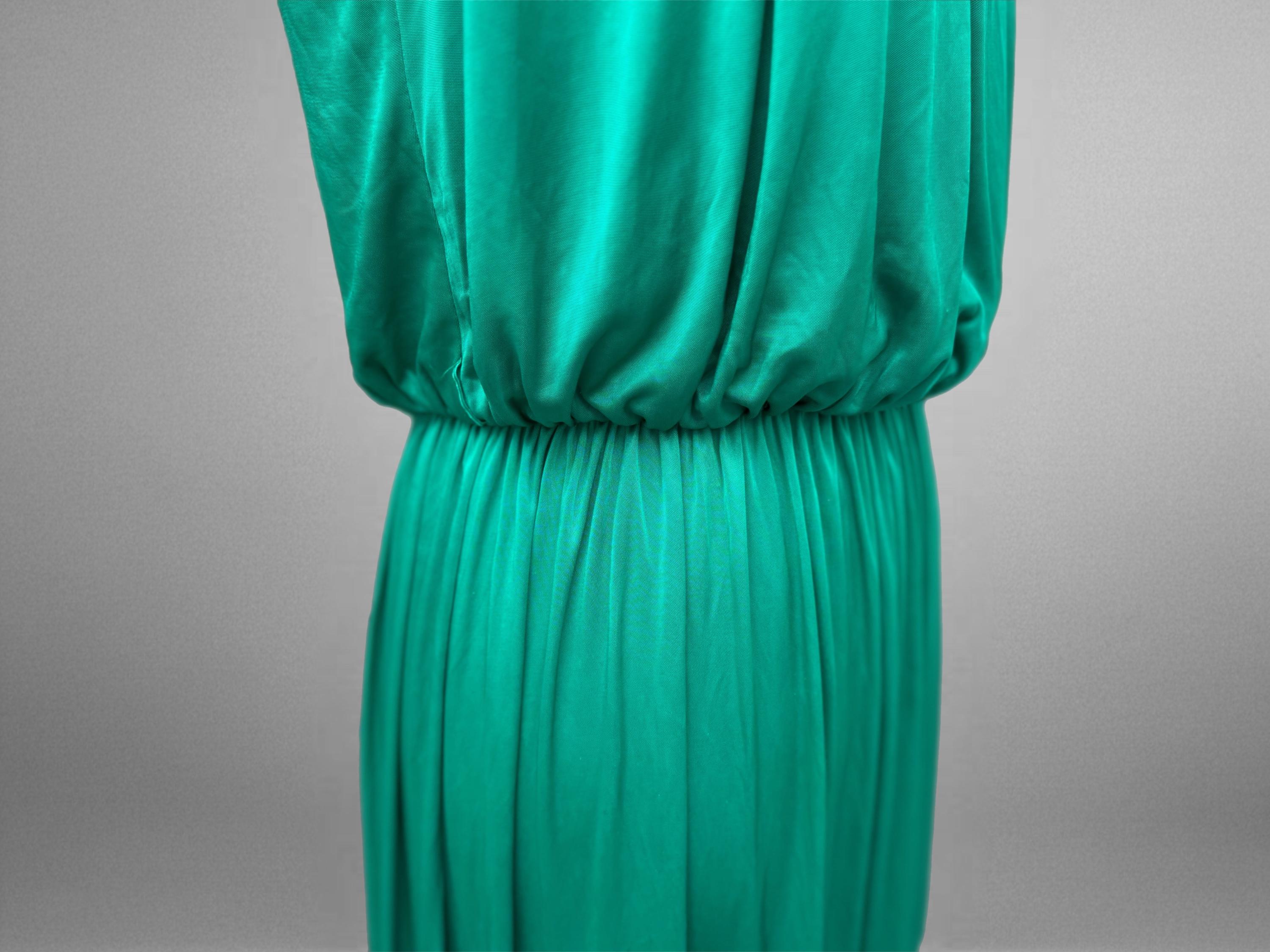 emerald green goddess dress Goddiva Off The Shoulder Deep Plunge Velvet Maxi Dress