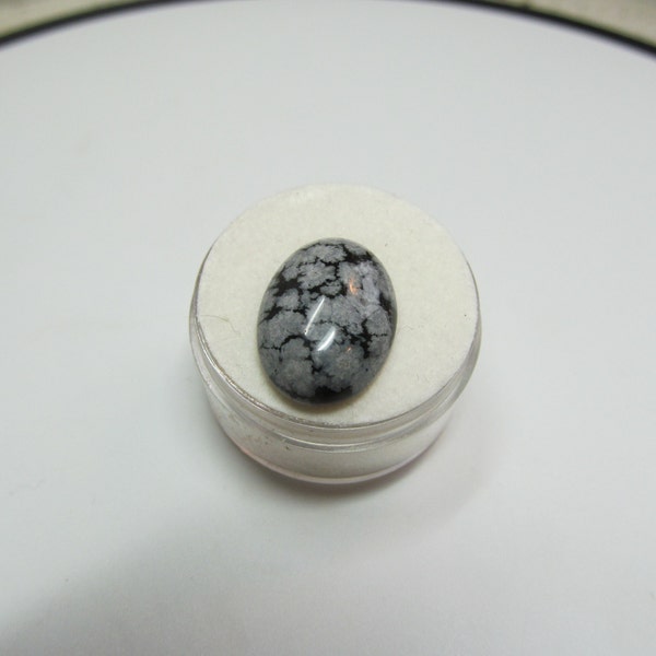 Snowflake Obsidian Cabochon