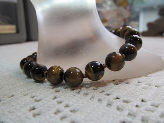 Tigers Eye Necklace and Bracelet Set - image 8