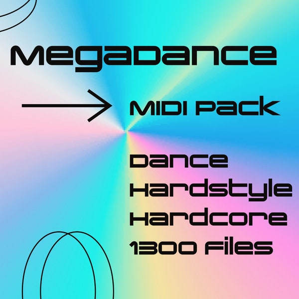 MegaDance Midi Pack 1300  //  Dance, Hardstyle, Hardcore