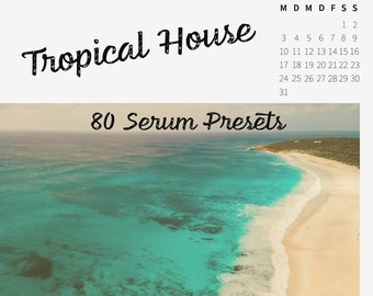 Tropical House Serum Presets – 83 Xfer Serum Sounds + FL Studio Templates | Deep House, Chillout, Melodic House Sound Pack