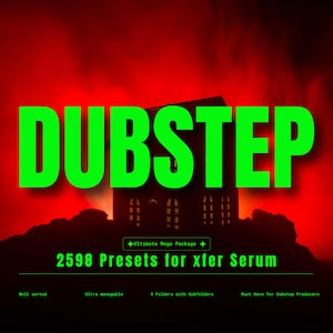 2598 Dubstep Presets for Serum | Bass, wobbles, growls | EDM, Riddim & Hybrid Trap Sound Pack Download