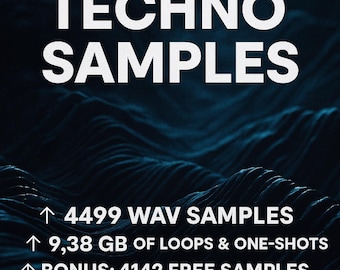 Hard Techno Sample Pack – Industrial, Peak Time & Warehouse Sounds (Kicks, Drums, Bass, FX)