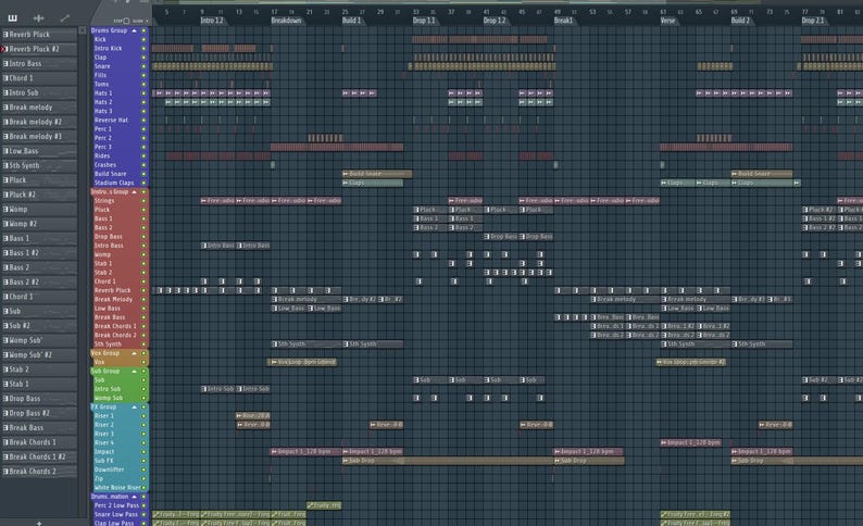 FL Studio Templates – 9 Full Track Projects | Learn Arrangement, Build ...