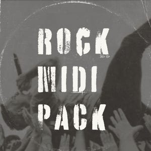 Rock MIDI Pack – 432 MIDI Files + 40.000 Drum Loops & FL Studio Template for Guitar und Drums