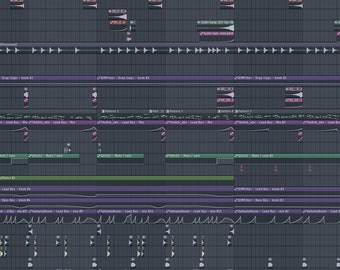 Fichier de projet professionnel Future House Template FLP (MIDI et préréglages inclus) // FL Studio // Brooks, David Guetta, Maurice West Style