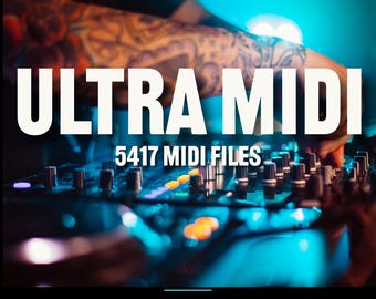 Festival EDM Producer Pack | 5417 Royalty Free MIDI Files, 1676 Kick Samples & 2 FL Studio Templates for Big Room Drops
