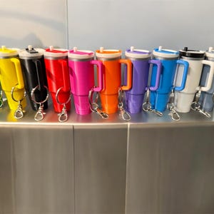 Tumbler Cup Keychain/ Stash Container/ wedding Gift/ Teenager Gift/ Keychain/ Cup Keychain/ Chapstick Holder/ Pill Holde