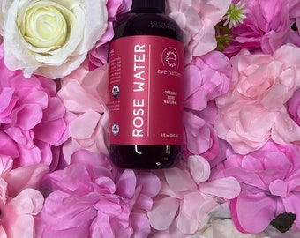 Organic Rose Water facial care skin care organic makeup dark circles face mist